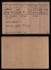 WW1-251 Medal Index Card; Northover George Thomas, 24th Lond. R, 2642, Pte 